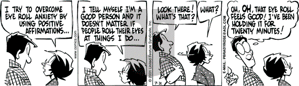 Rose is Rose on Tuesday July 31, 2001 Comic Strip
