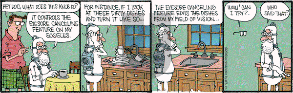 Monty on Monday August 17, 2009 Comic Strip