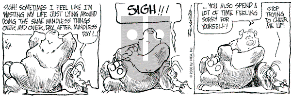 The Grizzwells on Monday April 24, 2000 Comic Strip