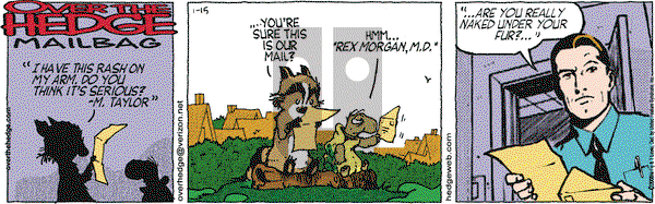 Over the Hedge on Tuesday January 15, 2008 Comic Strip