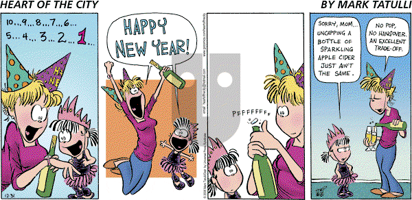 Heart of the City on Sunday December 31, 2006 Comic Strip