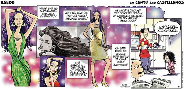 Baldo on Sunday May 6, 2001 Comic Strip