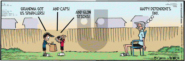 Grand Avenue on Wednesday July 4, 2012 Comic Strip