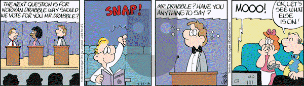 Drabble on Thursday February 25, 2016 Comic Strip