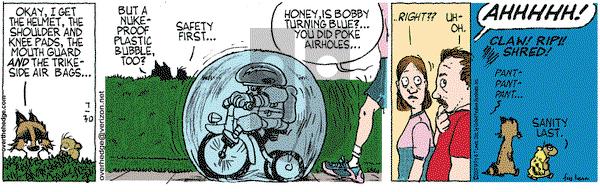 Over the Hedge on Monday July 30, 2007 Comic Strip