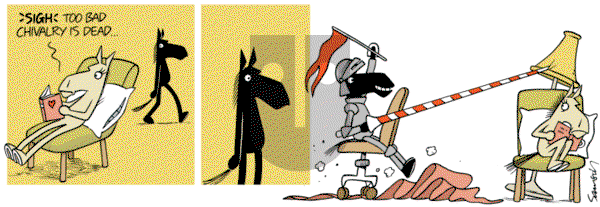 Dark Side of the Horse on Tuesday April 29, 2014 Comic Strip
