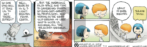 Non Sequitur on Tuesday July 14, 2009 Comic Strip