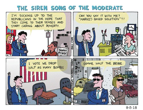 Ted Rall on Wednesday September 5, 2018 Comic Strip