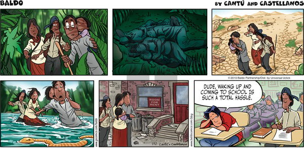 Baldo on Sunday January 10, 2010 Comic Strip
