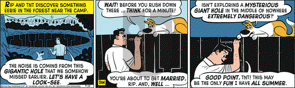 Rip Haywire on Tuesday July 12, 2016 Comic Strip