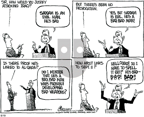 Stuart Carlson on Monday August 19, 2002 Comic Strip