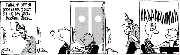 The Buckets on Thursday June 18, 1998 Comic Strip