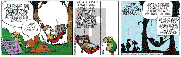 Over the Hedge on Saturday July 15, 2006 Comic Strip