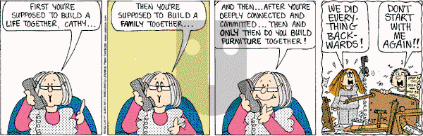 Cathy Classics - Friday August 23, 2002 Comic Strip