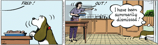 Fred Basset on Friday July 16, 2021 Comic Strip