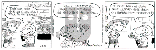 Soup to Nutz - Old on Monday January 19, 2004 Comic Strip