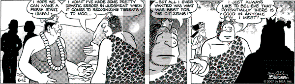 Alley Oop on Tuesday June 12, 2007 Comic Strip