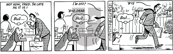 Fred Basset on Wednesday October 1, 2003 Comic Strip