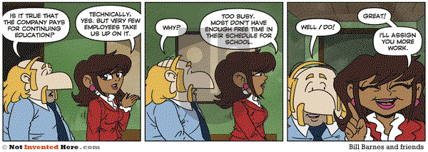 Not Invented Here on Tuesday November 16, 2021 Comic Strip