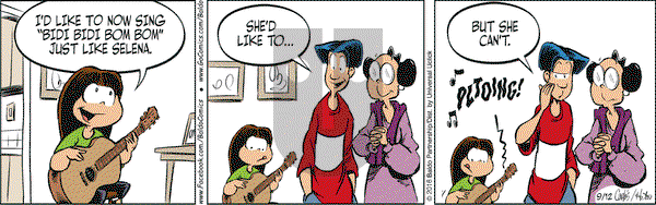 Baldo on Monday September 12, 2016 Comic Strip