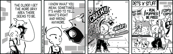 Cow and Boy Classics on Thursday April 10, 2008 Comic Strip