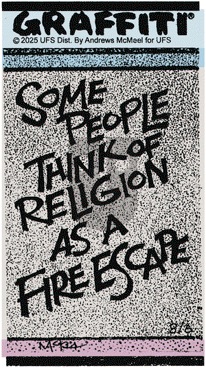 Graffiti on Wednesday August 6, 2025 Comic Strip