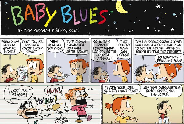 Baby Blues on Sunday October 24, 2021 Comic Strip