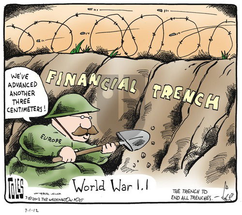 Tom Toles on Sunday July 1, 2012 Comic Strip