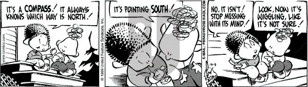 Rose is Rose on Saturday October 9, 1999 Comic Strip