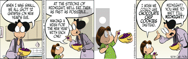 Baldo on Monday December 31, 2018 Comic Strip