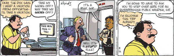 Cleats - Wednesday June 15, 2005 Comic Strip