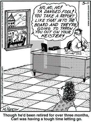 Close to Home on Tuesday May 11, 2004 Comic Strip