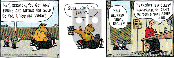 Overboard on Thursday September 3, 2020 Comic Strip