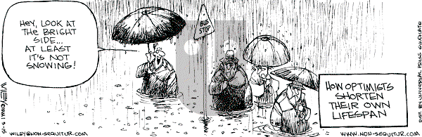 Non Sequitur on Thursday March 15, 2001 Comic Strip