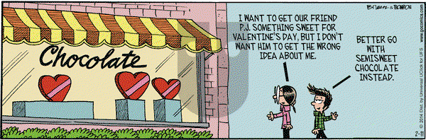 Grand Avenue on Tuesday February 11, 2014 Comic Strip