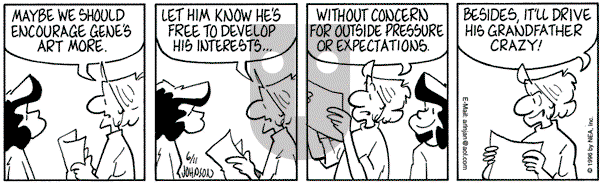 Arlo and Janis on Tuesday June 11, 1996 Comic Strip