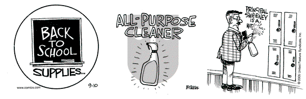 Grand Avenue on Saturday September 10, 2005 Comic Strip