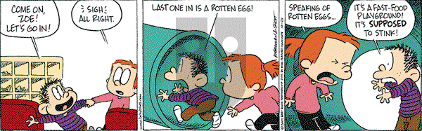 Baby Blues on Wednesday October 24, 2007 Comic Strip