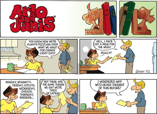 Arlo and Janis on Sunday July 12, 2020 Comic Strip