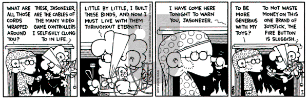 FoxTrot - Wednesday December 9, 1998 Comic Strip