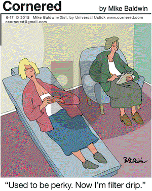 Cornered on Wednesday June 17, 2015 Comic Strip