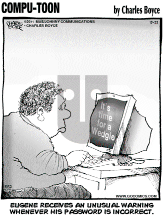 Compu-toon on Saturday October 22, 2011 Comic Strip