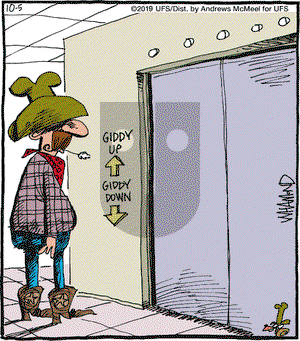 Reality Check on Saturday October 5, 2019 Comic Strip