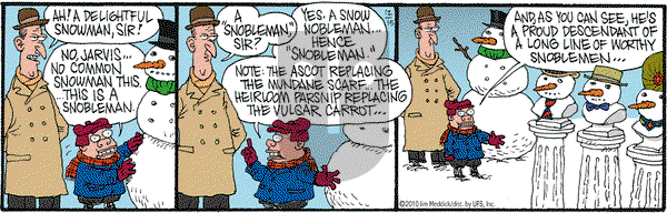 Monty on Wednesday December 15, 2010 Comic Strip