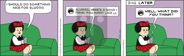 Nancy on Friday October 5, 2018 Comic Strip