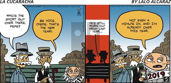 La Cucaracha on Sunday December 30, 2018 Comic Strip