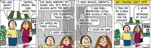 Cathy Classics on Wednesday August 31, 2011 Comic Strip