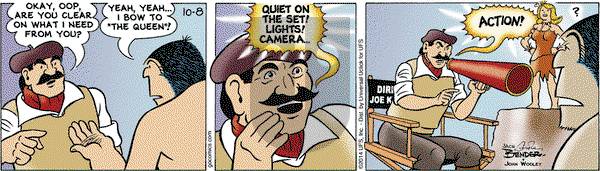 Alley Oop on Wednesday October 8, 2014 Comic Strip