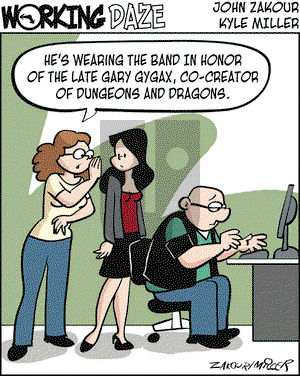 Working Daze on Sunday August 16, 2009 Comic Strip