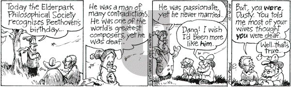 The Elderberries on Friday December 16, 2005 Comic Strip